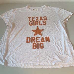 Mumu Mellow “Texas girls dream big” tee - Medium
